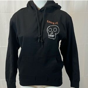 Strange Daze Black Hoodie Unisex NWOT Size Medium Unique Rare